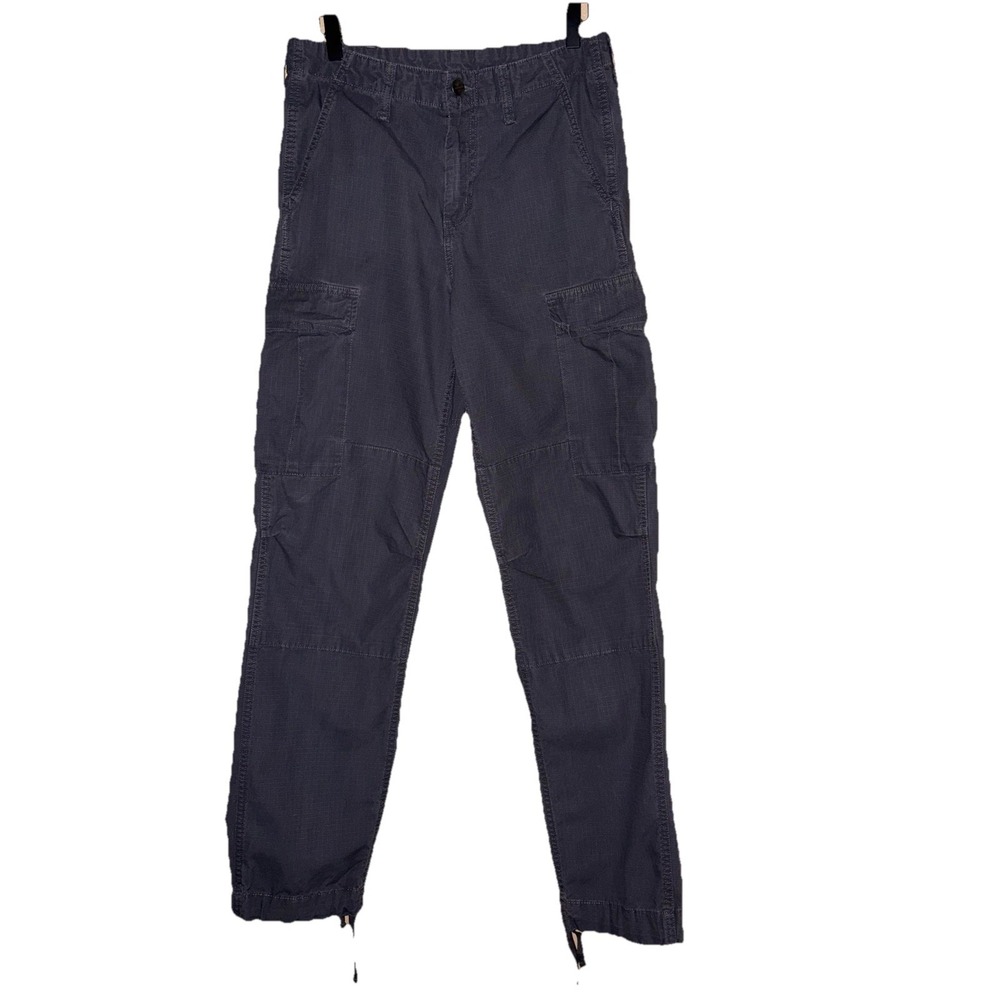 Carhartt WIP cargo Pants Men's 29x34 Gray Cotton Workwear Streetwear 2024